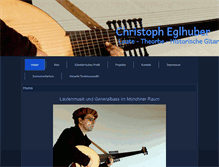 Tablet Screenshot of christoph-eglhuber.de